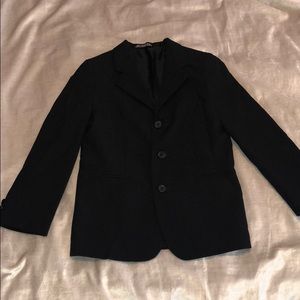 Boys Amherst Black Suit Jacket Size 7